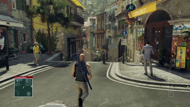 HITMAN™ golf ball cannon ending