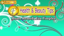 Home Remedy For Pimples II मुहासों के लिए घरेलु उपाय II  By Satvinder Kaur II