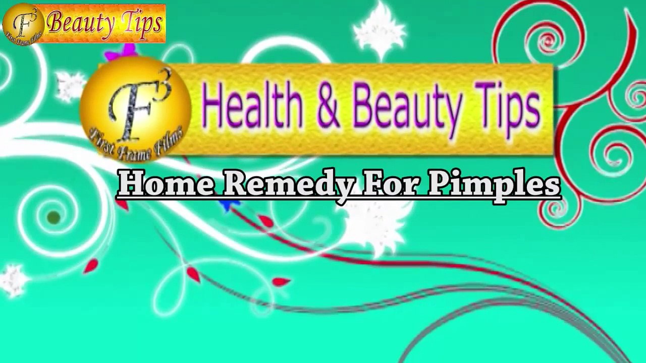 Home Remedy For Pimples II मुहासों के लिए घरेलु...