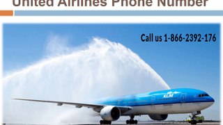 United Airlines Customer Service Number | 1-844-5820-466