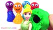 Learn Colors Play Doh Sparkle Disney Princess Dresses Ariel MagiClip Finger Family Nursery Rhymes