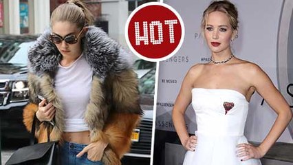 Hottest Celebrity Pictures This Week December 12-18 Gigi Hadid Jennifer Lawrence