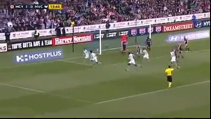 Tim Cahill Goal - Melbourne City vs Melbourne Victory 1-0  17-12-2016