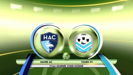 Résumé de HAC - Tours FC (0-2) du 16/12/2016