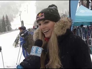 Lindsey Vonn Interview - Good Morning Vail (TV8 Vail)