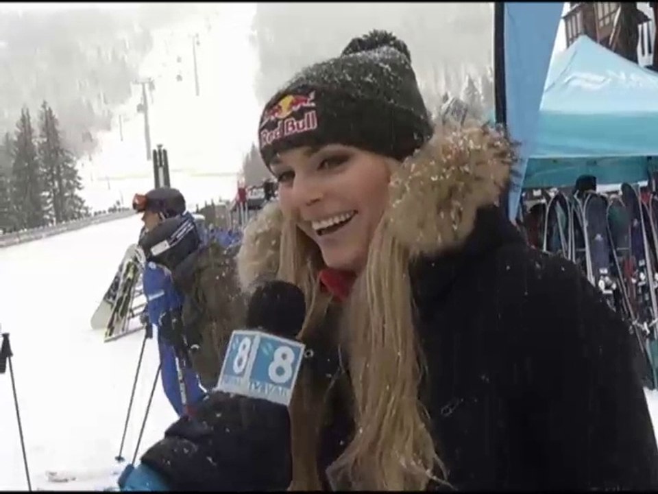 Lindsey Vonn Interview - Good Morning Vail (TV8 Vail)