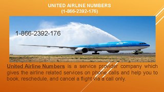 United Airlines Contact Number |1-866-2392-176 | 1-844-5820-466 |