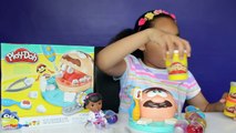 Play Doh Doc McStuffins Dentist Drill N Fill Gross Surprise Glitter Putty Slime Eggs