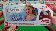 Disney Cinderella Surprise Eggs Unboxing - Disney Princess Cinderella Surprise Eggs Toys