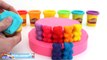 Play-Doh How to Make a Rainbow Gummi Bear Cake * Play Dough Art * Creative Fun * RainbowLearning