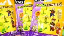 Play Doh Knex Plants Vs Zombies 3 Surprise Packs And Character Sets By Disney Cars Toy Club