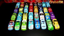 Disney Pixar Cars 32 Various Piston Cup Race Cars 1:55 Mattel