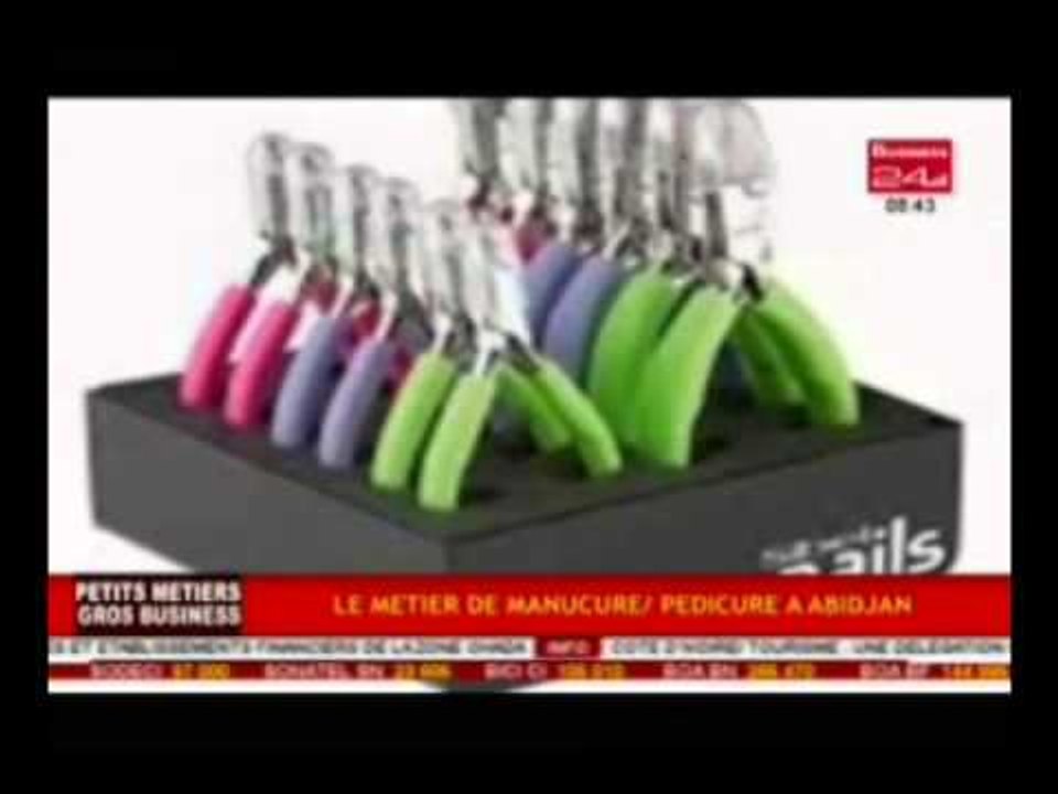 Petits Métiers Gros Business / Le métier de manucure pédicure a Abidjan