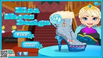 Disney Frozen Game - Frozen Elsa Shoes Design Baby Videos Games For Kids