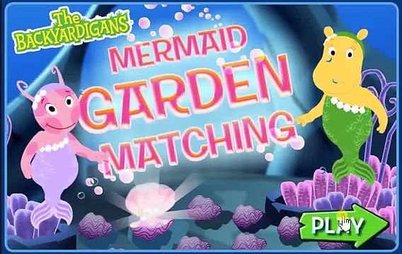 The Backyardigans Full Episode Game - Mermaid Garden Matching - Spongebob Squarepants