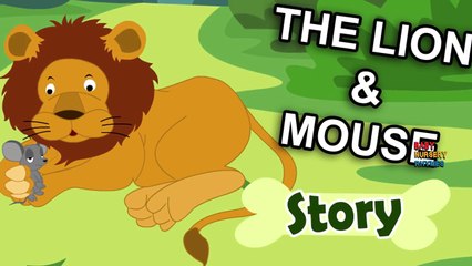 The Lion And Rat Famous Moral Short Stories | Kids Animated Cartoon Story