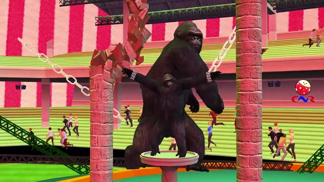 Colors Dinosaurs Tiger Finger Family Mega Collection | Gorilla Animals Finger Family Nursery Rhymes