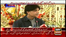 Nisar responds to critics: 'I told PM Nawaz I can resign but he declined'