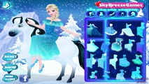 Elsa Goes Horseback Riding - Frozen Games - Frozen Elsa Horse Riding Game