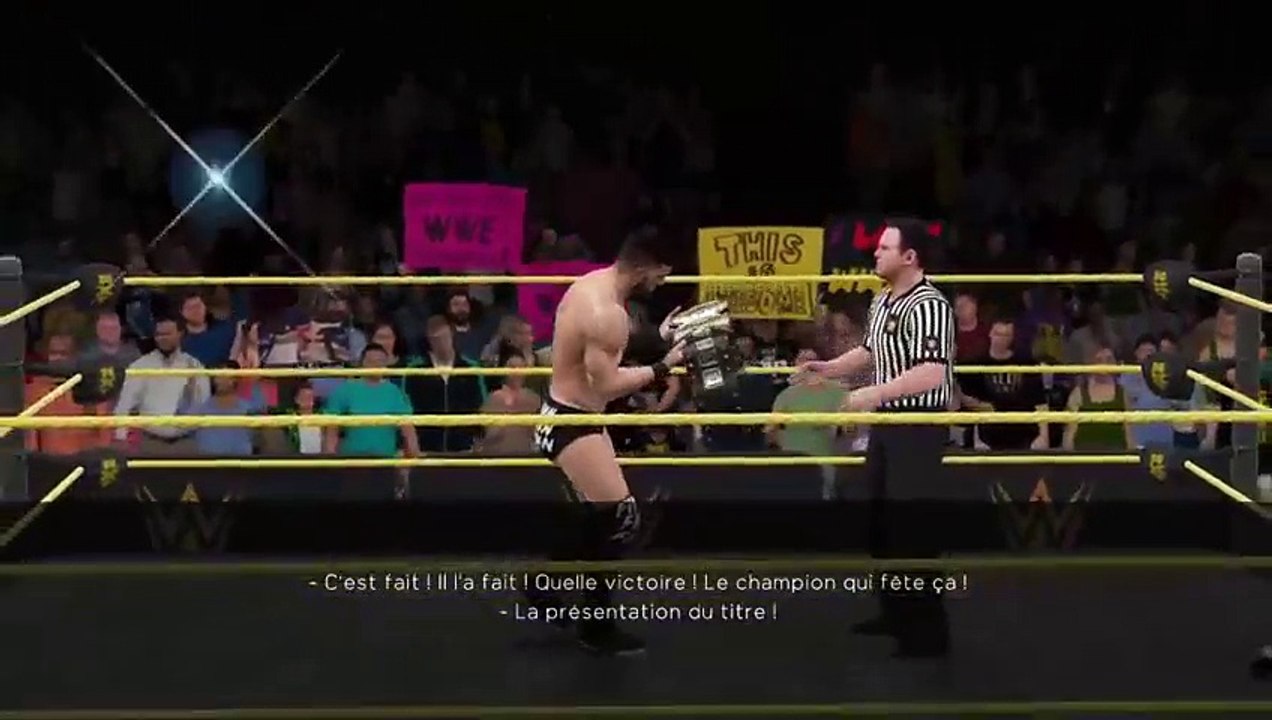Wwe 2k16 carrière (4)