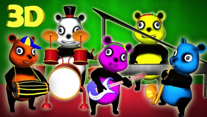 Cute Panda Finger Family Song with Dance & Lyrics 🐼 | Fun Nursery Rhymes with 3D Animation