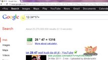 Google Search Tip 15 Google Calculator