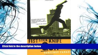 Audiobook Fist Stick Knife Gun: A Personal History of Violence in America Geoffrey Canada On CD