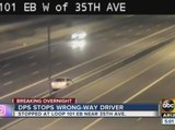 DPS stops wrong-way driver on Loop 101 eastbound near 35th Avenue overnight