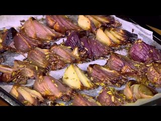 بصل مشوي بالريحان | أماني رفعت