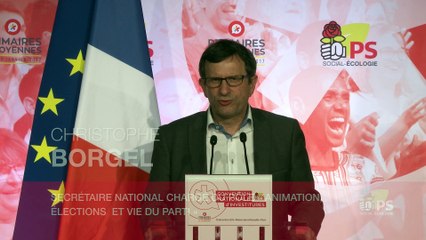 Point presse de Christophe Borgel - Convention nationale d'investitures