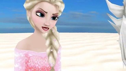 Elsa de Frozen Besa a Jack Frost por amor Mmd animaciones