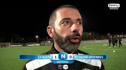 Interview des entraineurs