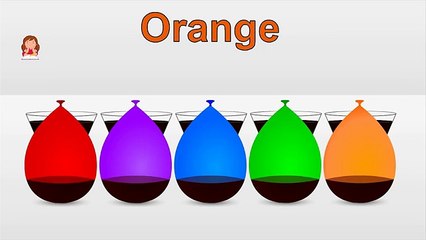 Learn Colors with Balloon for Children, Teach Colours, Baby Videos, Kids Learning Videos