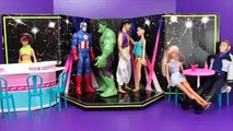 Disney Villains Girl 39 s Night Out With Disney FROZEN Hans Barbie Maleficent Ursula DisneyCarToys