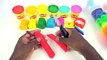 DIY How To Make Play Doh Pac Man Rainbow Popsicles With Pac Man Molds Modelling Clay