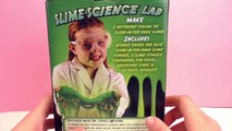 Glow in the Dark Slime Lab | Coffret dexperiences avec la matière visqueuse| Unboxing | Science Lab