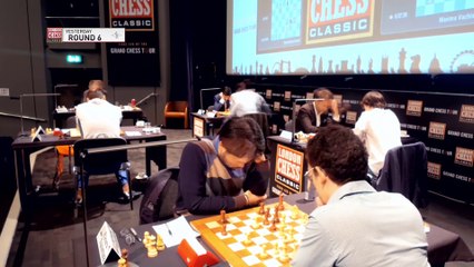 Grand Chess Tour Official London Chess Classic 2016 Round Six Recap