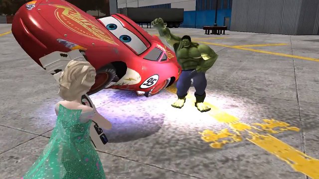 Spiderman Hulk Elsa Frozen Los Minions Rayo McQueen Disney Cars 2 Pixar