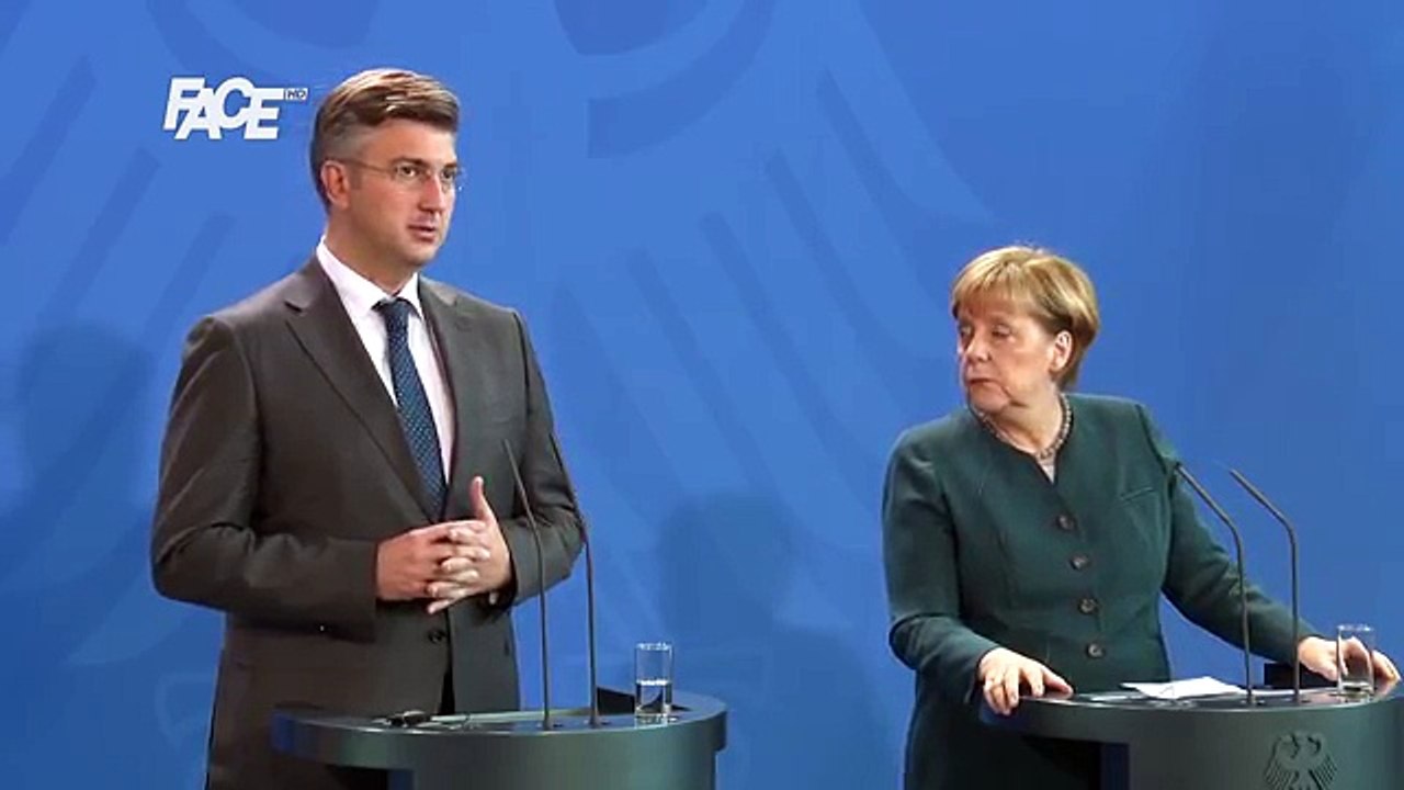 Merkel i Plenković razgovarali o evropskom putu BiH, Hrvatska nastavlja pomagati