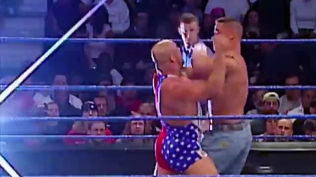 Brock Lesnar and John Cena vs Undertaker and Kurt Angle