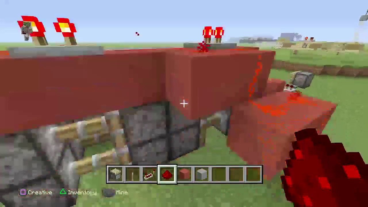 Minecraft Tutorial: Jeb Door  *Very Easy* (19)