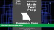 Pre Order Missouri 7th Grade Math Test Prep: Common Core Learning Standards Teachers  Treasures mp3