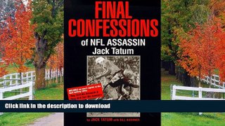 Audiobook Final Confessions of NFL Assassin Jack Tatum Full Download