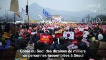 Manifestation à Séoul pour la 8ème semaine consécutive