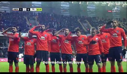 All Goals & Highlights HD - Basaksehir 1-0 Trabzonspor - 17.12.2016