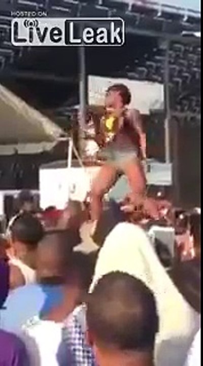 Shits Her Shorts