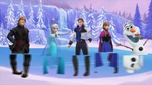 Frozen Finger Family Puzzle For Kids Nursery Rhymes | Frozen Finger Family Rhymes For Babies