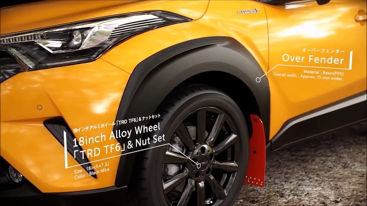 2017 Toyota C-HR TRD - Accessories