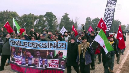 Turquie: des milliers de manifestants contre le siège d'ALEP