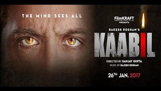 Kaabil Official Trailer - Hrithik Roshan - Yami Gautam - 26th Jan 2017